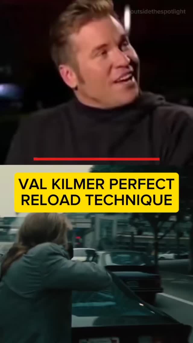 Val Kilmer on his iconic reload scene in Michael Mann’s 'Heat' (1995) 🔥
Kilmer starred alongside Robert De Niro and Al Pacino in this crime thriller classic. His reload was so precise that it’s shown in Marine training as an example of perfect technique 🤯
A sequel is currently in development, with Leonardo DiCaprio in talks to take on Kilmer's role ⭐
#ValKilmer #Heat #MichaelMann
#BestMovies #MovieLegends