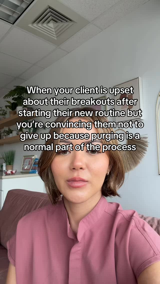 You have to believe us 😭😭😭 It’s totally normal for your skin to get worse before it gets better when you start a new routine 🧖♀️