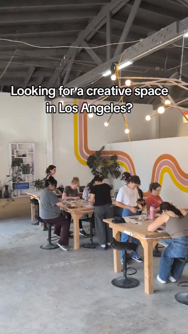 Hope to see you soon 🥰 More info at the link in bio 🔗 #thingstodoinla #LA #stainedglass #ceramics #wheelthrowing