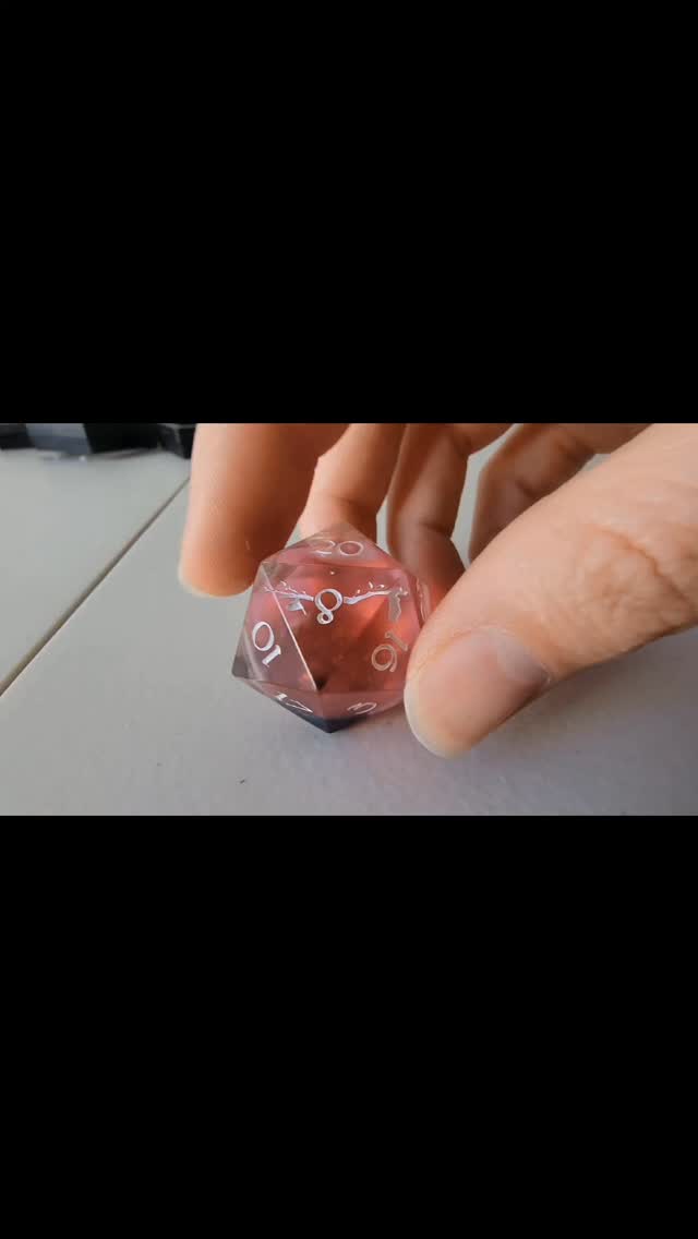 number 14 of 1000! more liquid cores! #dnd #dice #d20