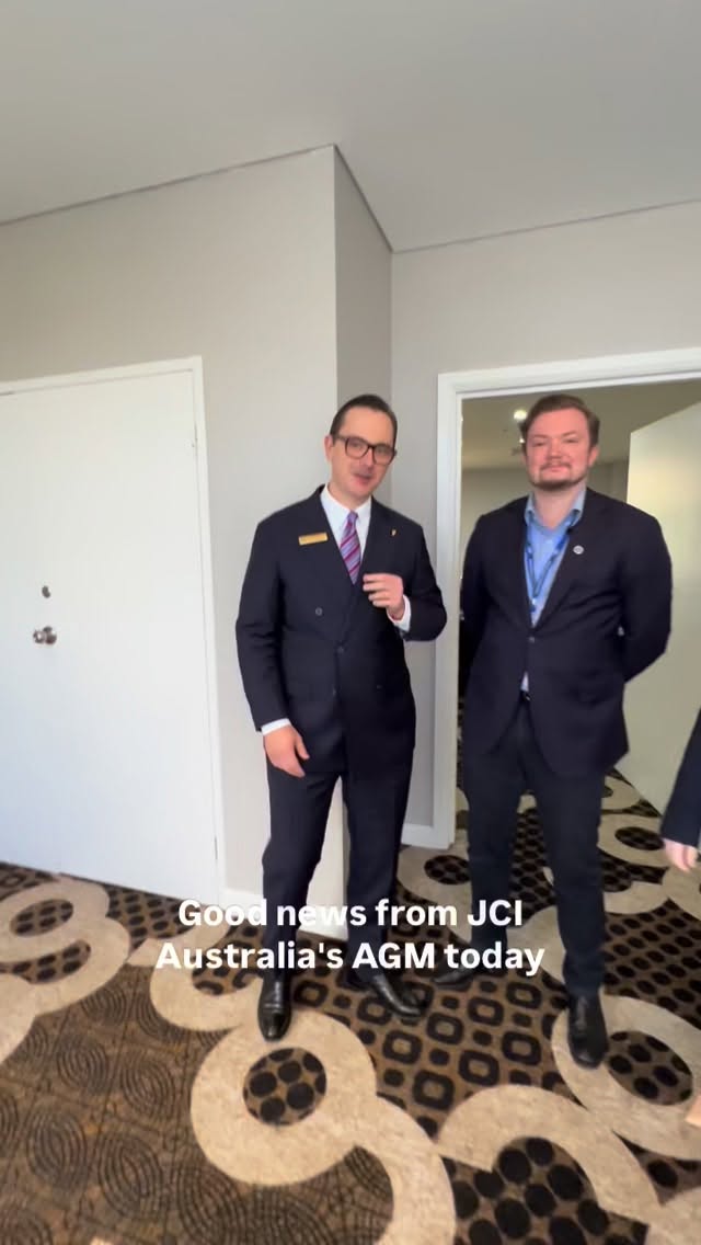 🔥📣 HOT OFF THE PRESS!! During our AGM this morning, our general assembly voted to fully affiliate JCI Canberra and officially welcome them to the JCI Australia family! Our National President, Alex, managed to grab our newest Local President, Luc, and Board Director, Christie, for a quick chat about their plans for this year.
Great time to be living in the ACT…