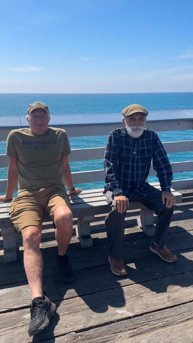 Fun afternoon walk with my fellow Jesus Music pioneer, Terry Clark. Tonight, I’ll be singing at 6:30pm; Calvary San Clemente, 1031 Calle Recodo, Ste C, San Clemente, CA 92673. Great fresh food at 5:30: service at 6:30ish. Would love to catch up with all of my old SC friends. #jesusmusic