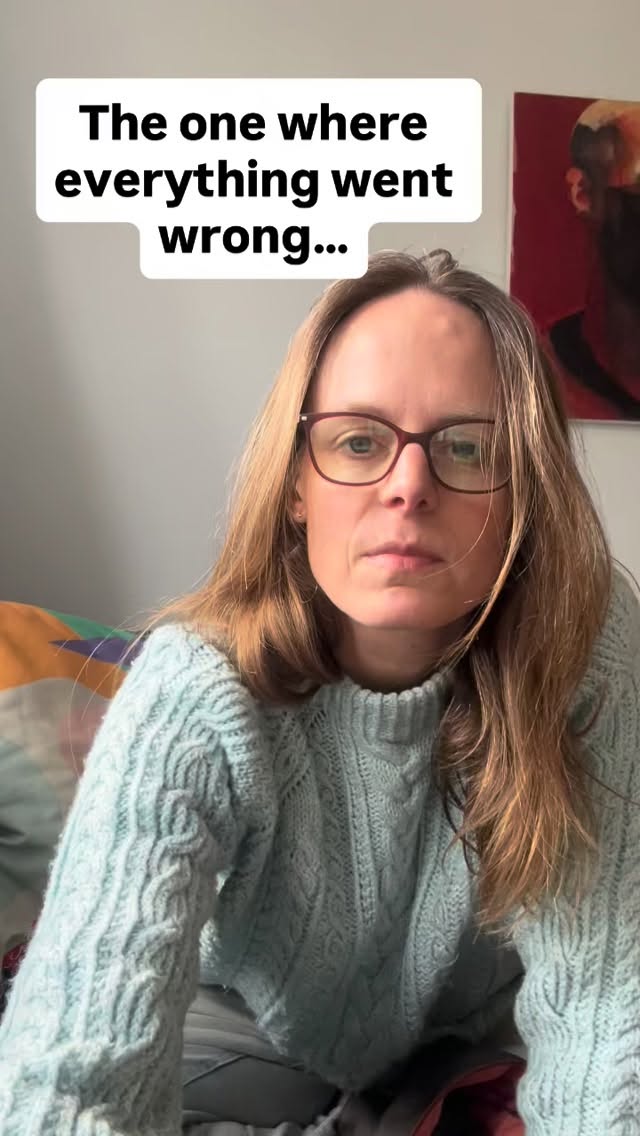 Because it’s important to remember that progress in knitting isn’t always forwards. And we all make mistakes. And I should probably swatch more often.
#instantcrushpullover by @jojilocat
#voevest by @mjmucklestone
#yearbypiece2025 by @needleandfeather
#knittingmistakes #wipwednesday