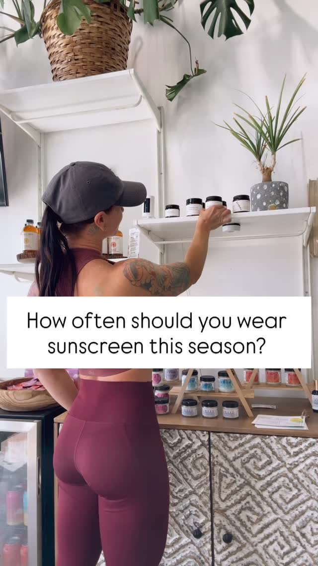 Spoiler alert!
You can find healthy sunscreen options that are effective and perfect for every day wear now that the đ is making its big comeback!
Try our Tallow Sun Balm from @wildrootstallow in our holistic shop and stock up all season long!