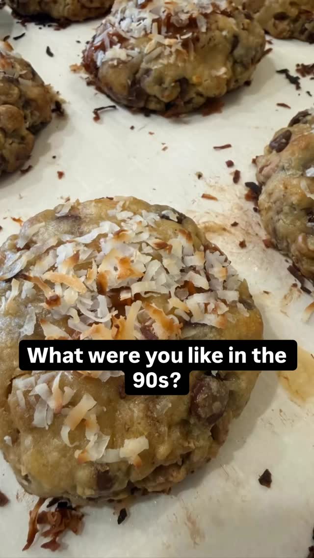 We all started somewhere. Taste our new coconut caramel chocolate chunk cookie stuffed with caramel cream topped with toast, toasted coconuts.#nycfoodie #koshereats #chef_jon_israel #smallbatchcookies #kosher