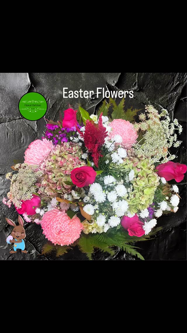Order flowers in advance to create the look you want for your Easter @floral_devine #easterflowers #setthescene #huntershillflorist #createatmosphere #gladesvilleflorist