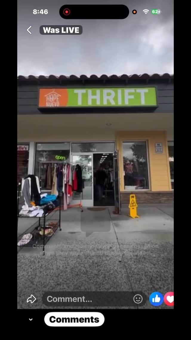 Introducing Hope Nuevo Thrift @1188 N. Capitol Ave San Jose Ca