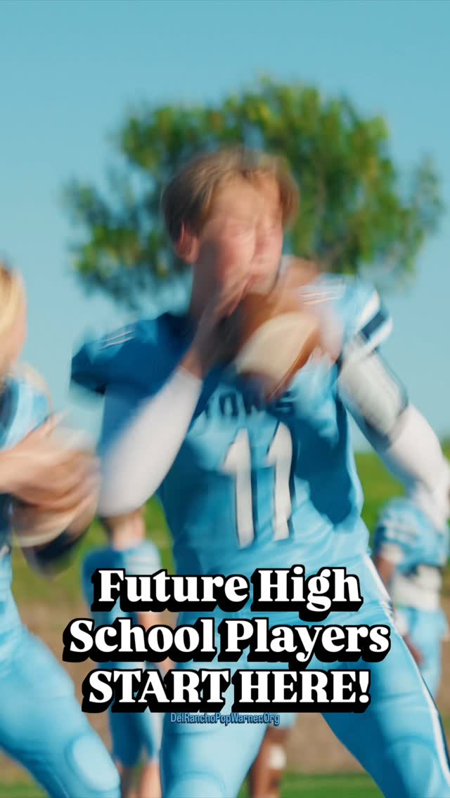 Future Starts Here 🏈
Building tomorrow’s high school football players today.
This is 13U TOROS Football. 🔥
Game speed is faster. Competition is tougher. Expectations are higher.
Our athletes are developing the strength, discipline, leadership, and football IQ needed before stepping onto a high school field.
If your athlete is serious about playing freshman football, don’t wait to prepare. The work starts NOW — with real reps, real coaching, and real competition.
Take the next step. Join Del Rancho Pop Warner Football and get ready for the next level. SEASON STARTS JULY 15th! 💪🏽⚡️
🔗 REGISTRATION LINK IN BIO or at DelRanchoPopWarner.Org 🔗
#TorosFootball #13UFootball #FutureFreshman #popwarner #youthfootball