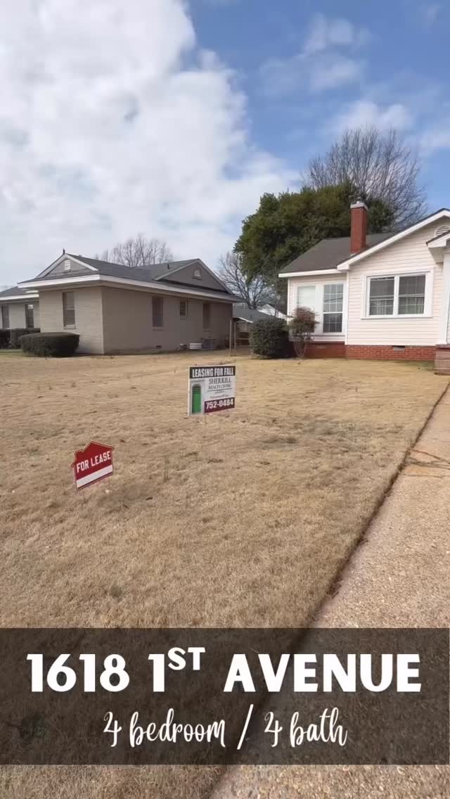 🐘 Your Ultimate Bama Basecamp Awaits! 🏠
Still hunting for the perfect spot for August? Skip the cramped apartments and upgrade to a massive house with character, space, and zero train delays! 🚂🚫
Located just a 5-minute drive from UA, this 4 Bed / 4 Bath gem has everything your crew needs to live their best life next semester.
✨ Why You’ll Love It:
• Privacy is King: 4 private bedrooms AND 4 private bathrooms. No sharing required! 🚿
• Space to Breathe: Vaulted ceilings, a huge sunroom, full dining room, and a great back deck for hanging out. ☀️
• The “No-Train” Guarantee: Direct bridge access means you’ll never be late for class or kickoff because of the railroad tracks! 🌉
• Perks Included: Covered carport, large yards (front & back), stainless appliances, and a mix of cozy carpet and sleek hardwoods.
🚗 Bonus: The Commuter’s Dream
We include a parking pass for our walking-distance locations near campus. Park your car at our lot and walk to class—no more hunting for a spot or paying for expensive campus permits!
💡 Flexible Group Options
Have a smaller crew? No problem! We are now considering smaller groups and will simply lock off the extra rooms. You get the whole house at a rate that fits your group size—$850 per bedroom! 👯♂️
💰 THE $500 PAYDAY
Know someone looking? Refer a group that signs a lease as a four bedroom and we’ll cut you a $500 referral check! 💸 No referrer? That $500 goes straight to the group that signs!
👇 Don’t wait—this is the last one left!
Contact Sherrill Realty at (205) 752-0484 now to schedule a tour and tag your roommates below!
#RollTide #UAHousing #TuscaloosaRentals #BamaBound