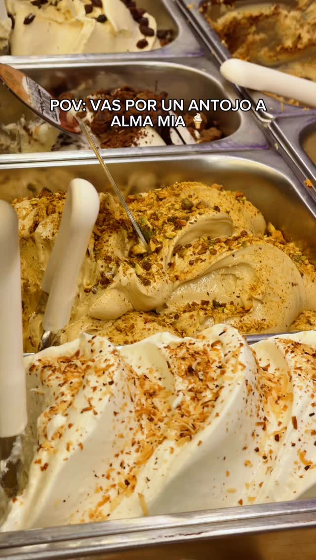 No es solo gelato… es el lugar donde todos quieren estar✨
Soft life = gelato en Alma Mia 🫶✨🍨🍦
#gelatolovers #almamiagelateria #almamiamoments #antojomode #desserttime