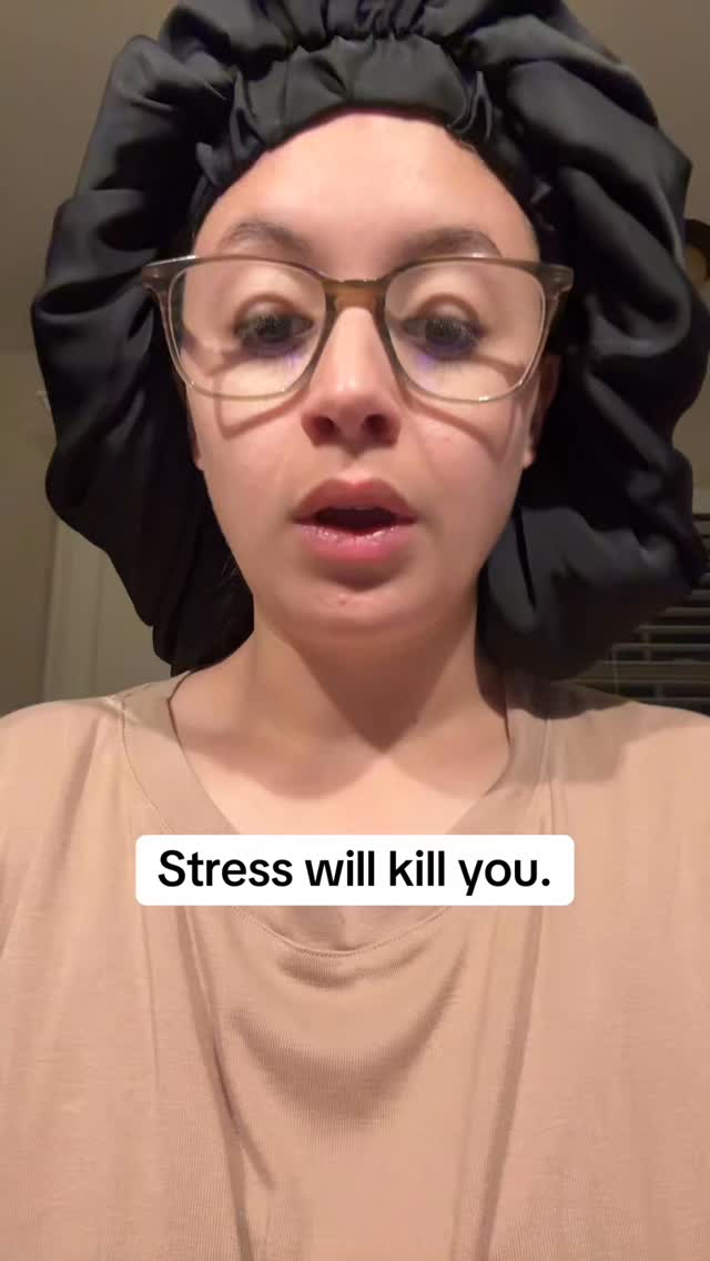 I’m BEGGING you. Manage your stress now before it’s too late.