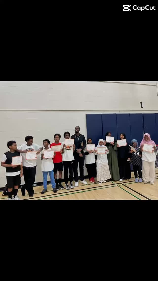 Eid Basketball Training Camp Completed✅ Link in bio for upcoming classes✅ #basketball #eid #children #hoops #skilldevelopment