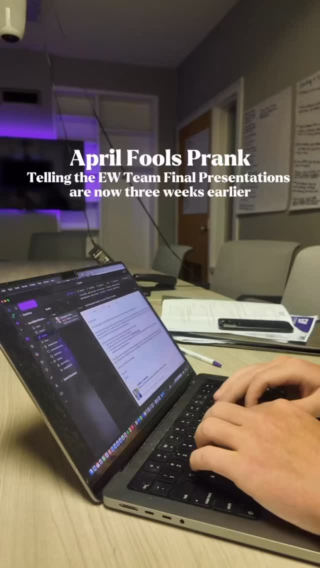 April Fools got a little too real… we told Elseworks finals were NEXT TUESDAY 😭
Don’t worry, it’s actually April 23. Mark your calendars!