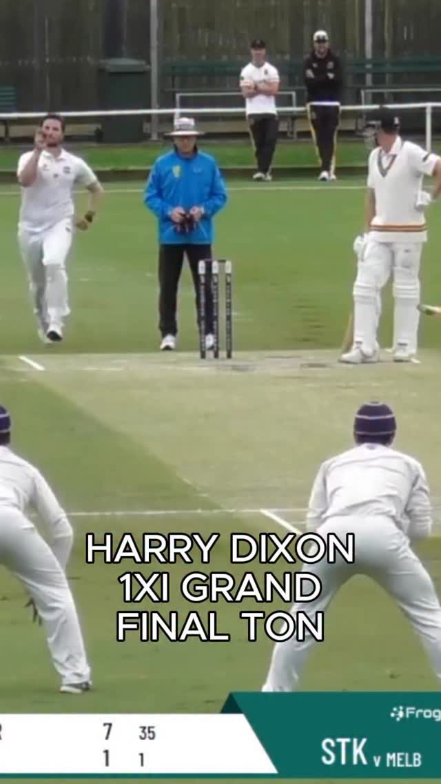 How about this on Grand Final day 💯
@harrydixon1_ scored a superb century to a put the game and championship to bed for @stkildacc! #VicPremCricket