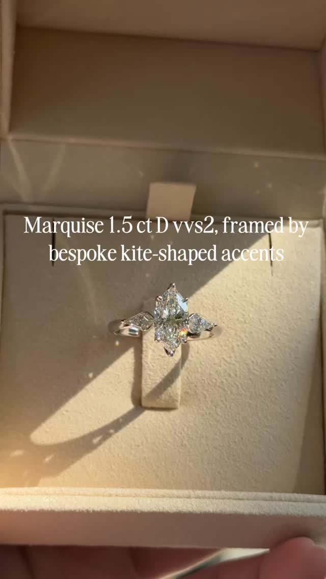 A 1.5 ct Marquise D VVS2,
elegantly framed by bespoke kite-shaped accents —each element precisely composed to honor its proportions.
Set in 18K white gold,
revealing a delicate floral motif beneath the center stone —a hidden detail of quiet sophistication.
Clean lines. Perfect balance.
A silhouette of effortless distinction.
Moment Diamond
Exclusively tailored for you.
For further inquiries:
Line: @momentdiamond
Or visit our website: www.moment-diamond.com
#labgrowndiamondjewelry #labgrown #engagementring #weddingrings #diamondring realdiamondring engagementdiamondring engagementring goldring affordablediamonds labgrowndiamond factorypricediamond giacertifieddiamond gia igicertified realdiamond labdiamond labgrown factorypricediamonds customorder customjewelry