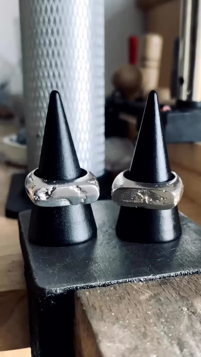 ✨No two stories are ever told the same way—and neither are our pieces.✨
In sand casting, even when the same wax carving is used, the outcome is never identical. The molten silver flows differently, cools with its own rhythm, and leaves behind subtle variations—tiny marks of a moment that can’t be repeated.
That’s the beauty of it. Imperfection becomes identity. Texture becomes memory. Each curve, each surface, carries the trace of its own making.
What you wear isn’t just a design—it’s a one-of-one.
Getting ready to add these beauties to the website.
#Silver by Golden
#SandCasting #OneOfAKind #handcraftedsilverjewellery