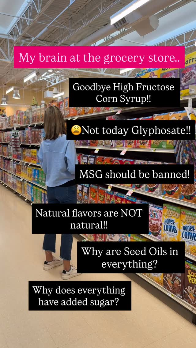 Anyone else feels like that when going grocery shopping?🛒 😬
Follow me if you are ready to simplify your life, and ready to upgrade your health!🩷
@sylvie.brockman
#guthealthmatters #toxinfreeliving #healthiswealth #eatrealfood