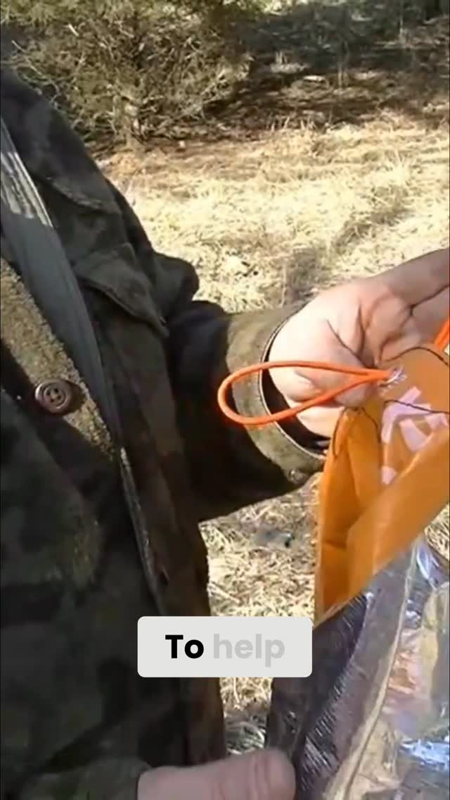 Tarp secured. No slippage. This knot changes everything. Pack it right. Visit Campcraft Outdoors. #SurvivalSkills #CampingGear #OutdoorLife #Bushcraft #TarpShelter #CampcraftOutdoors #GetOutside