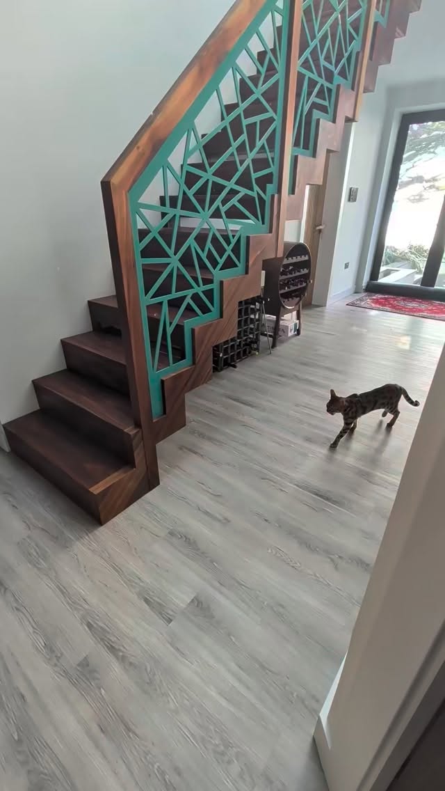 A truly unique bespoke staircase, designed, manufactured and installed by Inwood Design
#staircase #bespokedesign #staircasedesign #interiors