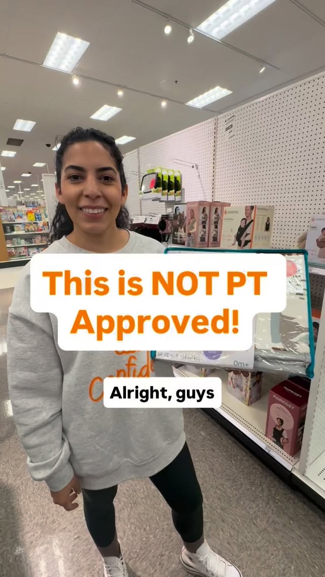 This is NOT PT Approved!
Don’t waste your money on mats that will not protect your baby
Comment/DM “TOYS” and I will send you the link to the best mat options!
#newmom #physicaltherapy #babytoys