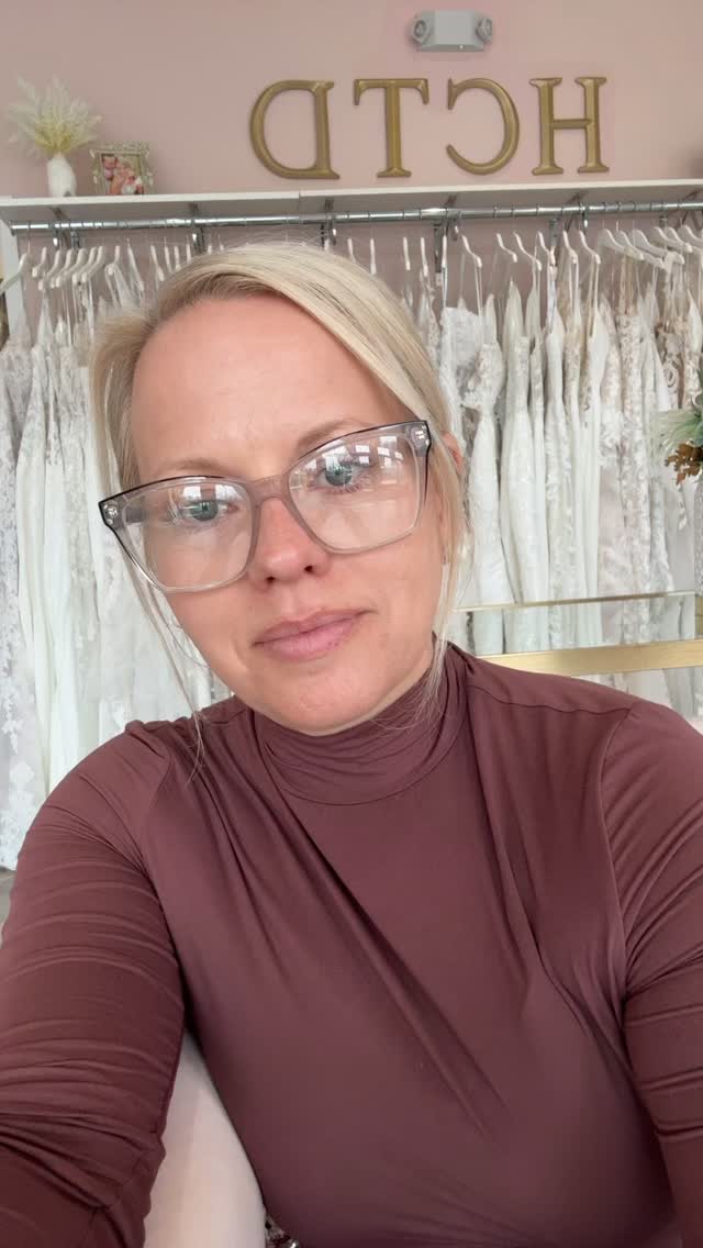 We love our family of brides 🤍
But I must confess, I don’t love the social media element of the business. I spent many years struggling with fitting the “mold” of bridal boutiques. It never felt natural to me to jump on the latest TikTok trend or viral video template. Because of that, I may lose a few potential brides along the way - those who are choosing their options based solely on the IG feed.
To me, the dress process should be heartfelt. What I love about this business are the people I meet. I’ve always said, this is about the bride first, then the dress. It’s why my calendar is limited, and why I now meet every bride and do everything I can to create a lasting, life memory.
Thank you to the brides and their families who have appreciated our way of doing things.