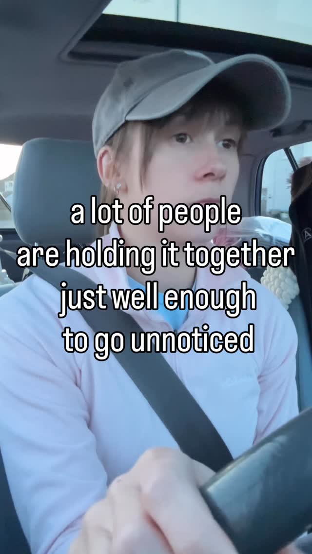 Some people don’t look like they’re struggling because they’ve got very good at staying functional in public.
Still replying. Still turning up. Still doing what they need to do.
That doesn’t always mean they’re okay… it just means they’ve learned how to keep going without making it obvious.
Check in on the ones who seem okay too. 🖤🙏🏼