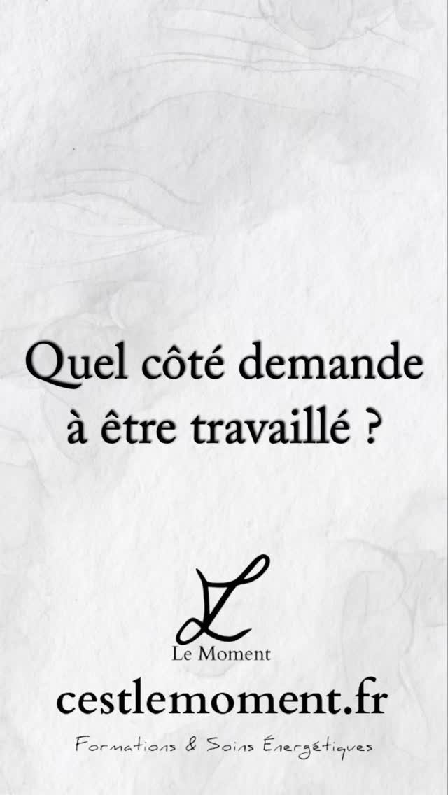 ✨❤️🙏🏼 QUEL CÔTÉ DE TOI DEMANDE À ÊTRE TRAVAILLÉ ?