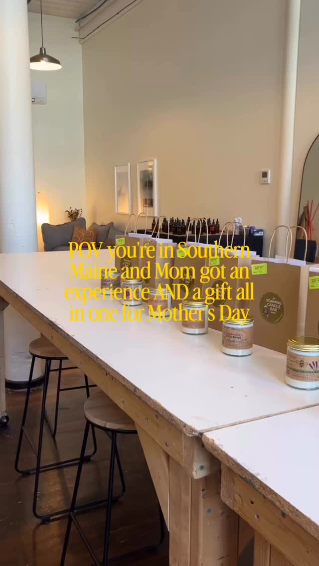 Last minute planners I gotchu 🫡
Tickets available at underdogcandles.com - only 8 spots left!
.
.
.
Things to do in Maine for Mother’s Day, Portland Maine Mother’s Day Experiences, Unique Gifts for Mom Maine