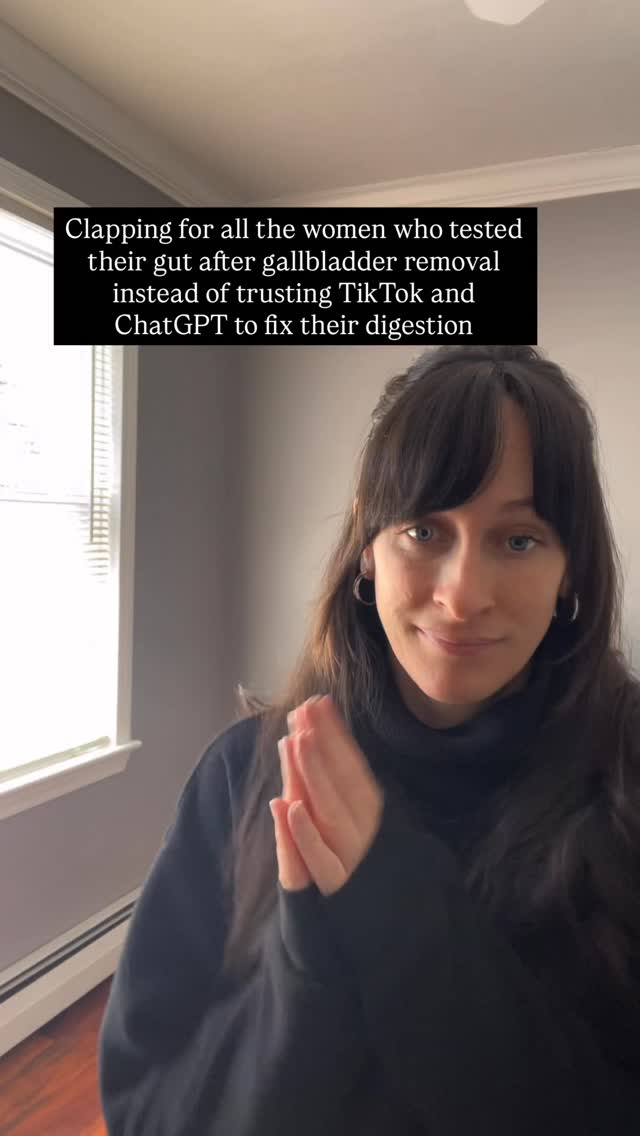 Clapping for the women who decided they were done guessing and actually wanted answers 👏Which means I’m also clapping for the women who tried first 👏
The ones who went down the rabbit holes, tested things out, and learned their body along the way. I love that, because that’s how awareness starts. Buttttt at some point it starts to feel like trying to fit a square peg into a round hole (I’ve been there).
You’re doing all the things, but nothing is fully clicking. That’s where testing changes everything.
Because instead of guessing, you finally get answers and that’s when things actually start to make sense.
That takes intention.
That takes commitment.
And that’s how real change happens 🖤
If you’ve had your gallbladder removed and you’re tired of managing your life around symptoms, comment READY and let’s talk about what real support looks like.
#GallbladderRemoval #BileSupport #BloatingRelief