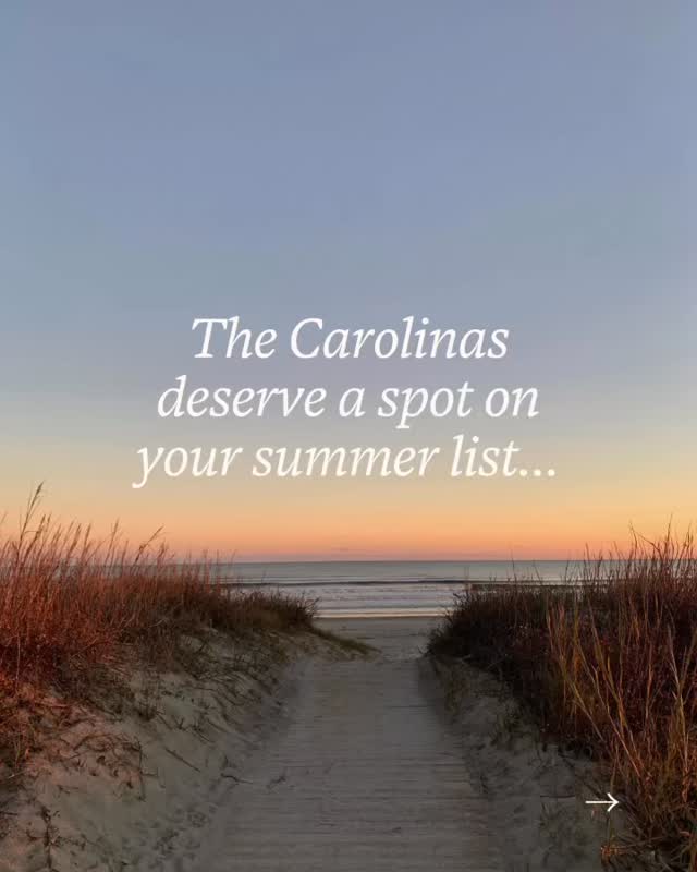 The Carolinas are having a moment—and they deserve to.
Beach days on the Outer Banks. Lowcountry luxury at Kiawah or Palmetto Bluff. The best meal of your summer in Charleston. A cool mountain escape in Highlands or Cashiers. There is something for everyone.
Swipe through my picks and DM me if any of them are calling your name.
#northcarolina #southcarolina #travelinspiration #usatrip #summervacations