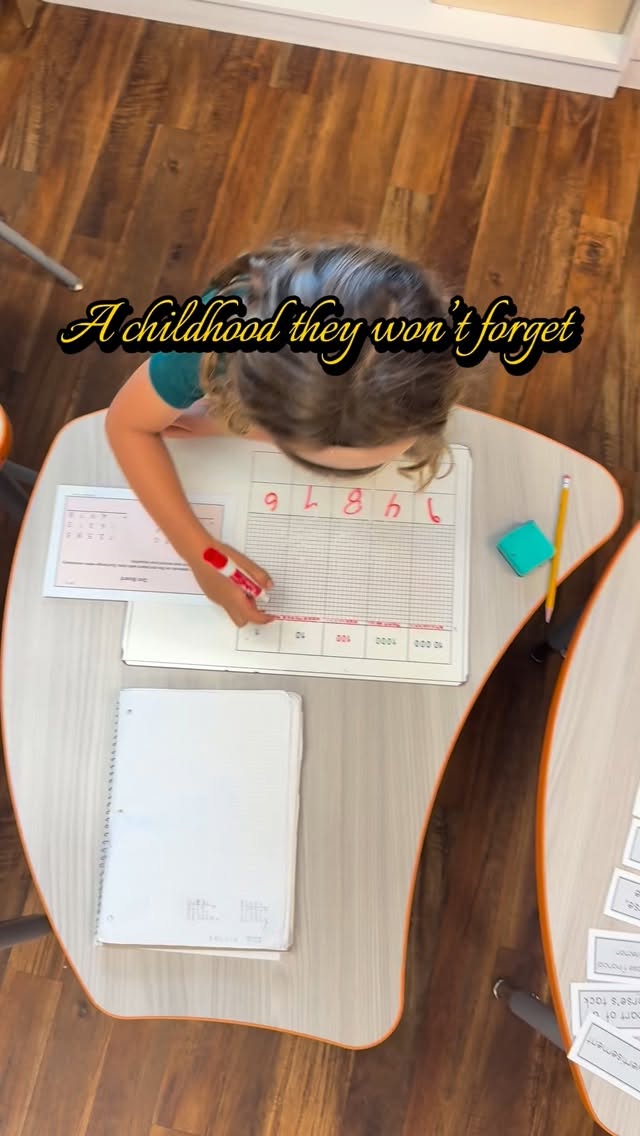 Thank you for trusting us with your children. Our goal is to create a childhood they’ll always remember where education is nurtured with care, curiosity is encouraged, and we plant the seeds for a lifelong love of learning.
Come see the difference for yourself, schedule a tour and discover what makes our school so special.
#Montessori #education #bilingual #elementary