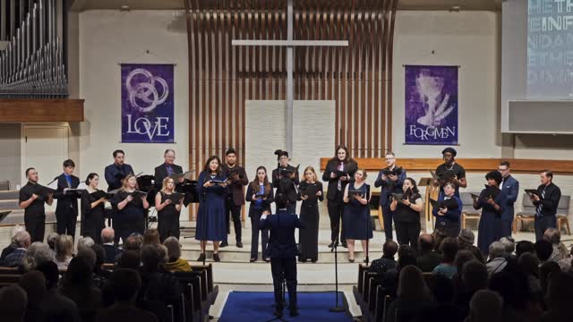 O World, O World — reimagined through the vibrant lens of Jacob Collier.
Sacra/Profana brought this stunning piece to life at Infinite and the Divine, weaving together color, harmony, and human connection in a way only live music can. Every note a reminder of the beauty—and fragility—of the world we share.
Thank you to everyone who joined us for this unforgettable moment.
#SacraProfana #JacobCollier #OWorldOWorld #ChoralMusic #LivePerformance InfiniteAndTheDivine