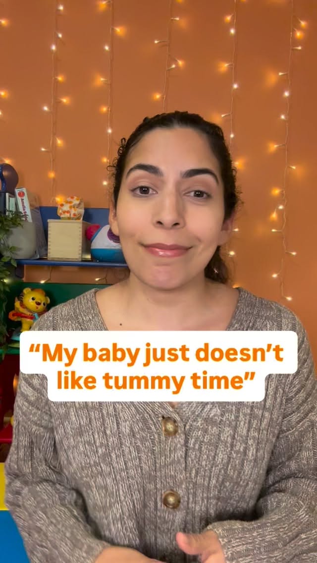 “My baby doesn’t like tummy time”
Hating tummy time is not a personally trait. It means that something about tummy time is bothering them and that is their way of communicating that to you.
The best way to figure out why is by having your baby evaluated by a physical therapist who can give you strategies to improve your baby’s endurance with tummy time!
Comment/DM “consult” and let’s talk strategy 😉
#newmom #physicaltherapy #tummytime #milestones