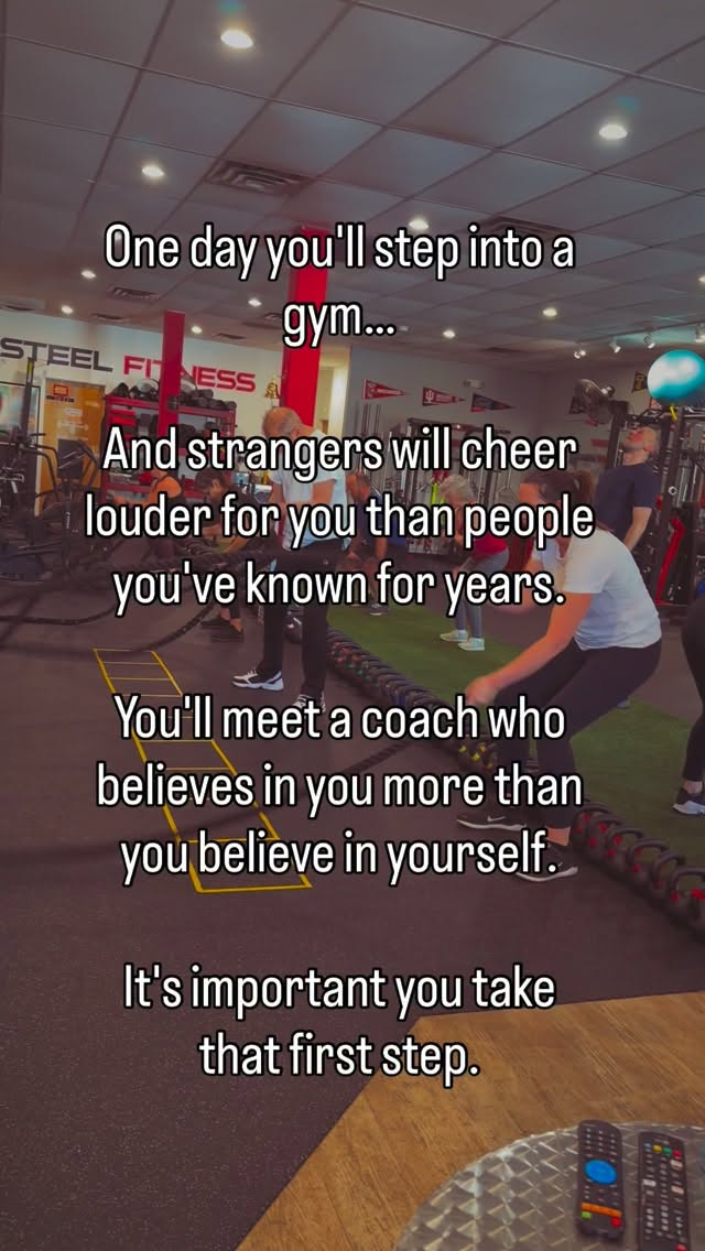 ālāve found the coaches at Steel to be exceptional. Theyāre patient and keep me focused.ā
-ACTUAL quote from a REAL member @steelfitnessct