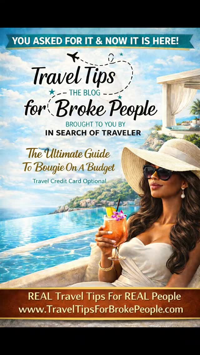 You asked for it… and it’s finally here 😍 🥳✈️
I just published my first ever blog post, breaking down how I’ve been living full-time in Marriott hotels for $50/night and eating for free too!
If you follow my travel tips and strategies, you can duplicate my bougie on a budget travel lifestyle without lying, fake corporate codes, or needing those fancy travel credit cards.
This isn’t about backpacking or hostels (because… umm no 😅). It’s about being bougie on a budget while traveling smarter, & creating a life that I don't need a vacation from, even when money is tight.
If you’ve ever thought “I want to travel more but can’t afford it” or “Luxury travel feels out of reach” then this blog is for you.
So if you want to travel like me, be sure to check out my brand new blog, Travel Tips For Broke People, where I share my best travel tips and strategies at www.InSearchOfTraveler.com/blog
If you're new here, Hi! I'm Ashley & I've been traveling, eating, exploring and living full-time in hotels for almost 6 years for about $500/week.
#blacktravelblogger #cheaptravel #blacktravelfeed