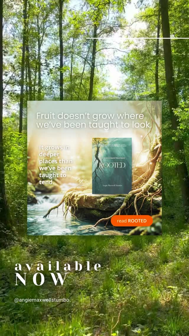 They told you to try harder.
To be stronger.
To have more self-control.
So you did.
And you’re still tired.
Because fruit doesn’t grow that way.
It grows when you let go…
and learn to lean.
👉 read ROOTED - link here and in bio