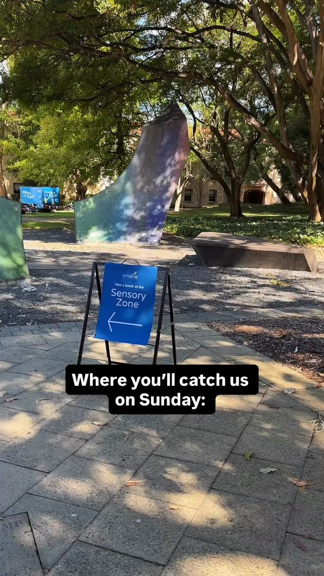 In The Pines is happening THIS SUNDAY (April 19), and we’re bringing along the Enable WA Sensory Zone again for anyone who needs a time out from the awesome live music happening in the main area!
For anyone attending who is interested in a job out of uni…. Come and see us to talk about our new grad positions available in therapy roles!
@rtrfm #perthmusic #inthepines #sensoryspaces #ndisaustralia