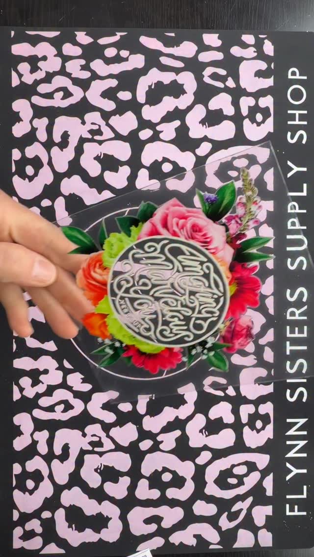Floral is my favorite color 😍 @flynnsisterssupplyshop has all your favorite Vinyl and UV DTF prints and they’re all on sale now 🫣 #