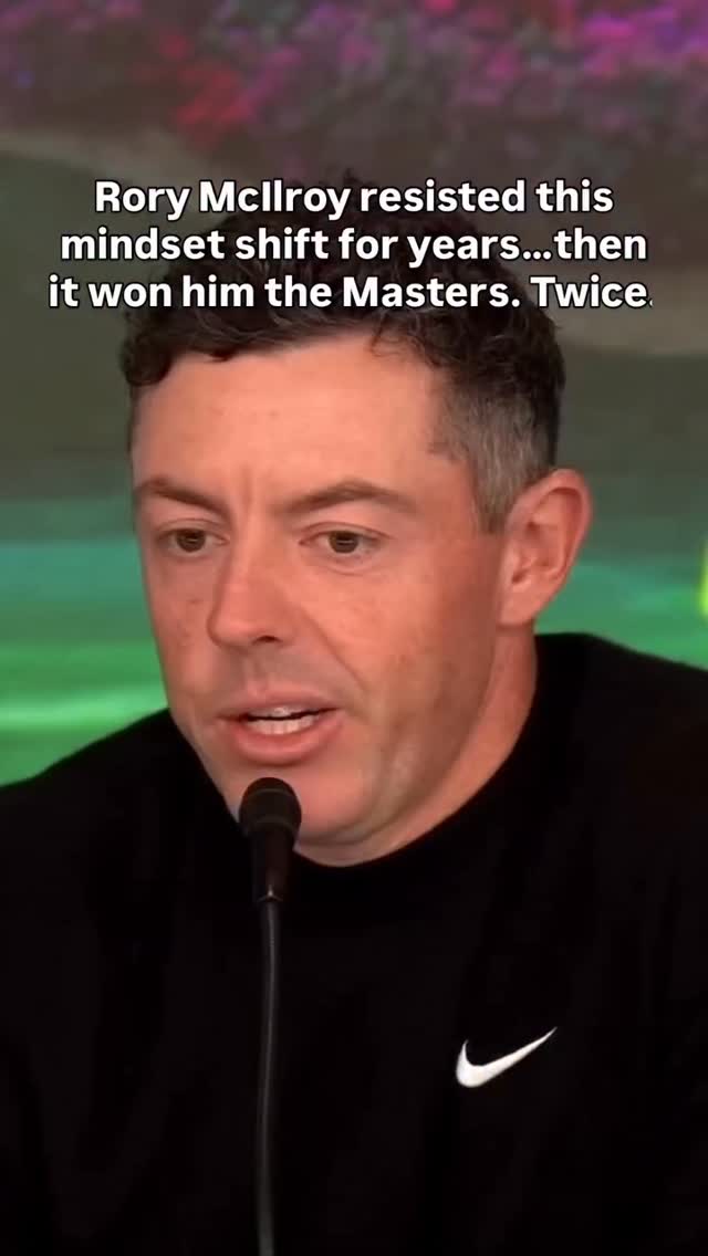 🔹PERSISTENCE🔹
Rory McIlroy used to get criticized for not being able to win the big one. Now he’s a back to back Masters champ. This mindset is a big reason why.
You can only connect the dots looking backwards. Be grateful for how far you’ve come today 🧠
Follow @findjoeflow for more mental game tips 📈
• • •
From @athletemindsetmedia
#rorymcilroy #masters #athletesofinstagram #mentaltraining #golf