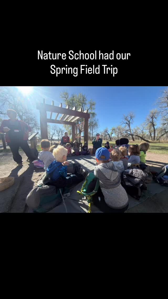 Spring Field Trip unlocked!
Thank you Morrison Nature Center! We love playing & learning with you. Congratulations on your mew nature play area, it’s incredible!