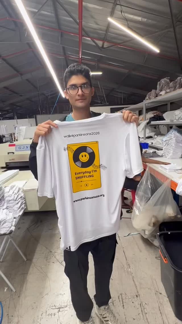 Shout out to @aarikinafrica and Startex for once again sponsoring the T shirts for our annual Walk for Parkinsonâs. đ
Looking forward to seeing Durban come out in support for Parkinsonâs Awareness
đ
18th April
â° 9am
đď¸ Snake Park Beach
đ 083 258 3604
#parkinsonsawareness #strongertogether #parkinsonsdisease #walkforparkinsons #parkinsonssupport