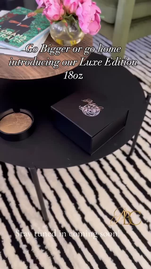 Petals by Bella Chic
Signature luxury scents for elegant living.
All-natural soy candles • Room sprays • Custom fragrance
Luxe 18oz returning soon ✨ Stay tuned for the reveal.
Luxury that lingers in every space.
#petalsbybellachic #luxurycandles #soycandles #candletok #luxuryhomefragrance