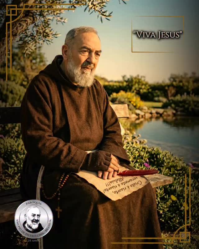 #12deabril | ✝️ “Tenha coragem e não tema a tenebrosa ira de lúcifer. Lembra-te sempre do seguinte: é bom sinal quando o inimigo faz barulho e ruge em torno de tua vontade, pois isso vem demonstrar que ele não consegue entrar nem submetê-la. Coragem, minha dileta filha! Digo isso de todo o coração e, em Jesus, que é a própria coragem, digo também: não há razão para temores, enquanto pudermos dizer, com convicção e resolutamente, mesmo sem influência do sentimento: Viva Jesus! (I dP 41).”
➡️ Frases retiradas de Edizioni Padre Pio
✨ São Pio de Pietrelcina, rogai por nós! 🙏
#católicos #paroquiasaopiodepietrelcinabrasília #SãoPioDePietrelcina #reflexaododia