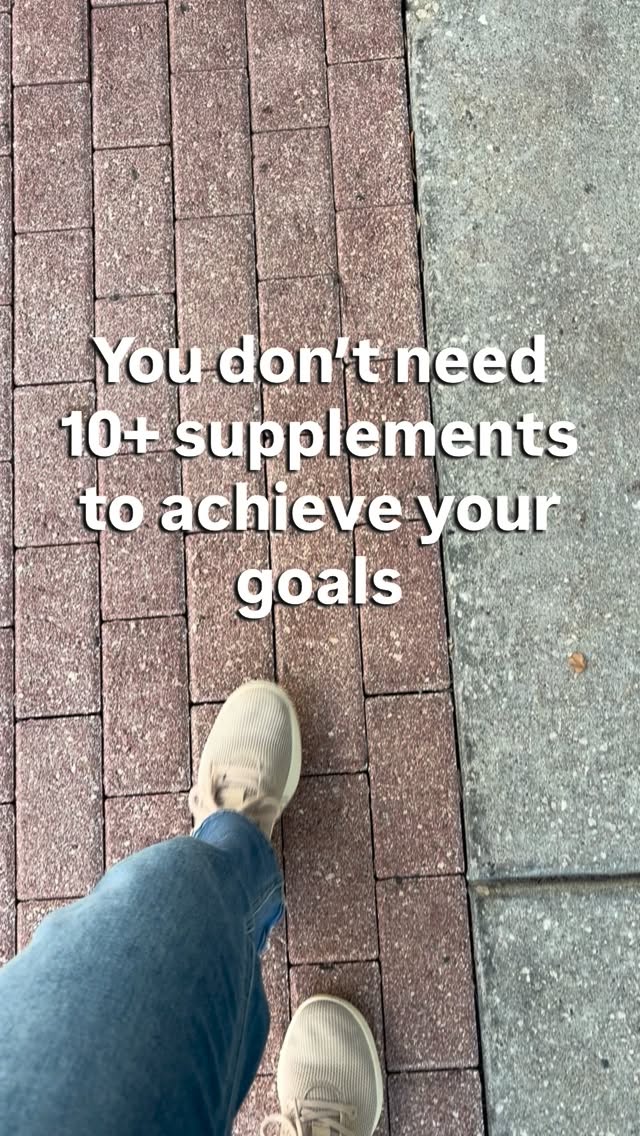 It’s easy to think supplements will solve nutrition problems.
But most of the time, the biggest improvements come from the basics:
Regular meals
Enough protein
Consistent sleep
Once those are in place, supplements can be helpful.
But they work best when the foundation is already strong.
Send this to a friend who’s ever wondered which supplements actually matter!