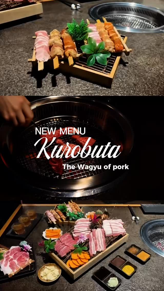 Forget everything you know about wagyu and pork. 🥢
We’re bringing the heavy hitters to the table. Our new menu now features the legendary Kurobuta—the “Wagyu of Pork”—alongside our world-class Wagyu beef.
Whether you’re craving the buttery melt of A5 or the rich, succulent marbling of heritage-bred pork, we have the best of both worlds waiting for you.
✨ The Power Duo:
• Kurobuta: Prized for its incredible tenderness and deep, savory flavor.
• Wagyu: The gold standard of marbling and melt-in-your-mouth texture.
Why choose when you can experience both? 🥂
Book your table now🤤🤤