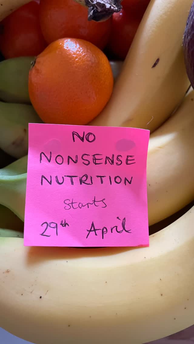 🗓️Don’t forget to sign up👇🏼
For busy women wanting to improve their nutrition and understand how to lose weight effectively (with joy!).
New round starts
✨Wednesday 29th April
🏡At my home gym
👥Women only
🕰️6:30-7:30pm, for 4 weeks
👉🏼Click link in my bio to sign up
📱Or message me
(Not sure when my next programme will run, so grab a spot on this one if you can!)
Em x
#womensnutritionnorthdevon