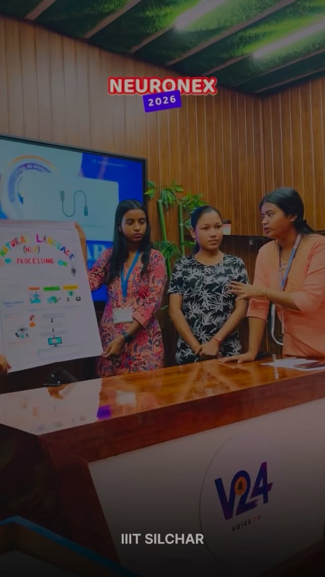 Every morning at IIIT Silchar is a step towards creating history!
Here are some glimpses from Neuronex 2026 — a celebration of innovation, creativity, and youthful brilliance. The energy, ideas, and enthusiasm showcased truly reflect the spirit of tomorrow’s leaders.
Stay inspired. Stay innovative. The journey has just begun!
#IIITSilchar #Neuronex2026 #Innovation #FutureLeaders #TechFest #Silchar #Barakvalley #Cachar #Assam #SilcharNews