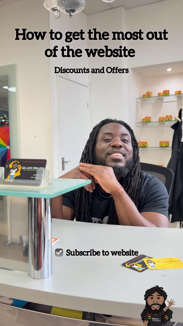 Hi Loc Family 🖤👑
Please subscribe to our website and create a profile:
https://www.q2locsparlourltd.com
✔️Discounts
✔️Offers /deals
✔️Upcoming events
✔️News
✔️Blogs
#locs #q2locsparlour #fyp #dreads