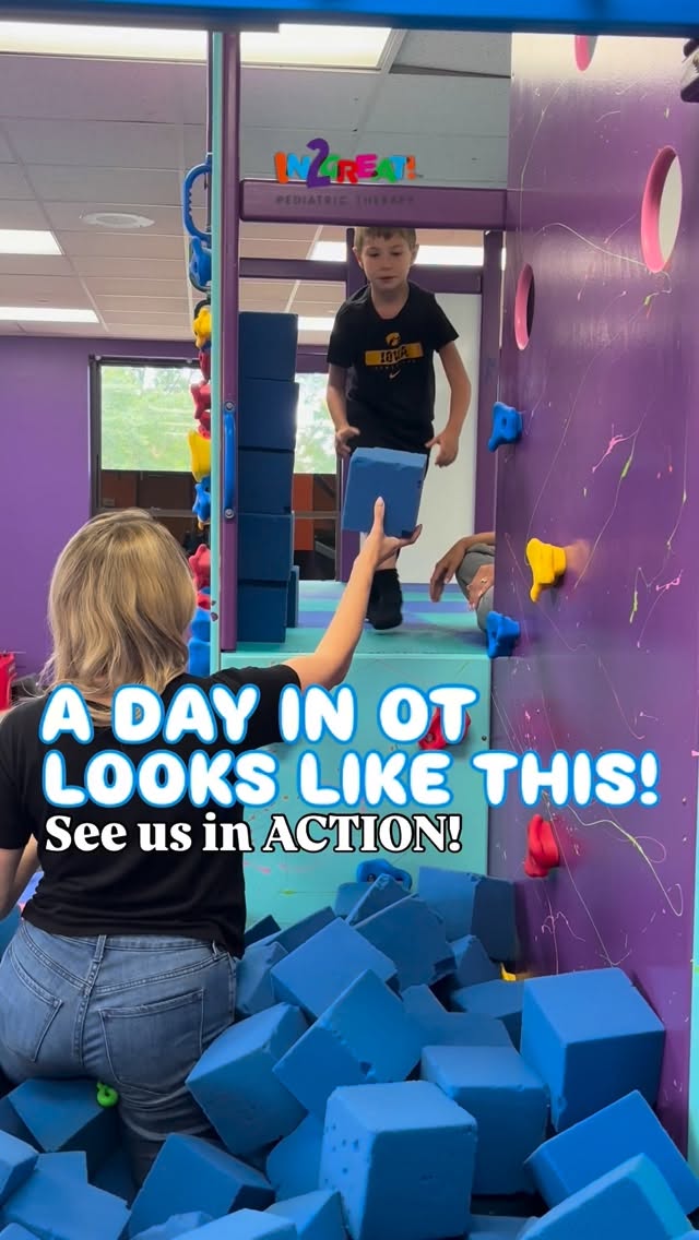 Therapy doesn’t always look like therapy — and that’s the goal.
Our OT sessions are designed to feel engaging, fun, and meaningful while building real-life skills.
#in2greatpediatrictherapy #OccupationalTherapy #OTMonth #PediatricTherapy #buffalogrove