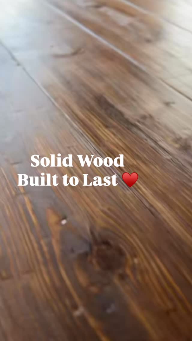 From our humble shop - to your beautiful home - custom tables made just for you 😍. Saw & Dust Woodworks, Maryville TN. #customfurniture #knoxvillefurniture #knoxvilletn #knoxvillesmallbusiness #customtable